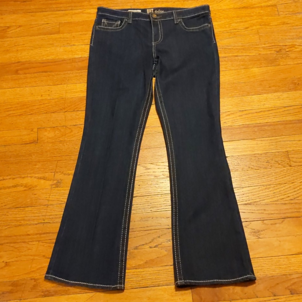 Kut from the Kloth Farrah Baby Bootcut Jea…